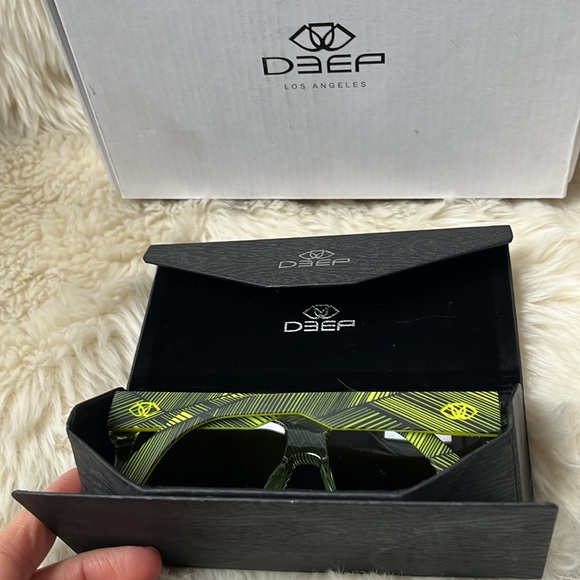 DEEP LA DPLS Sunglasses Sunnies w/ Origami Case + Free Tote! - Picture 8 of 16